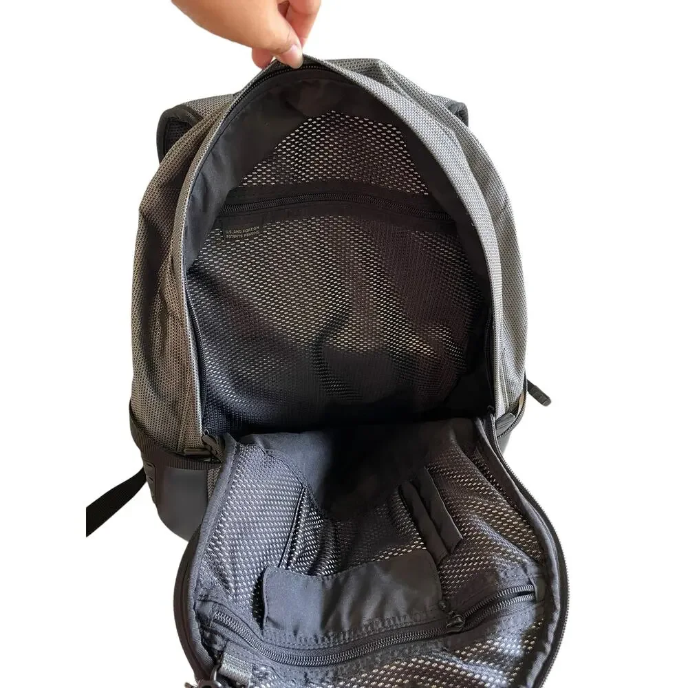 Tumi Laptop Backpack Gray Black Unisex